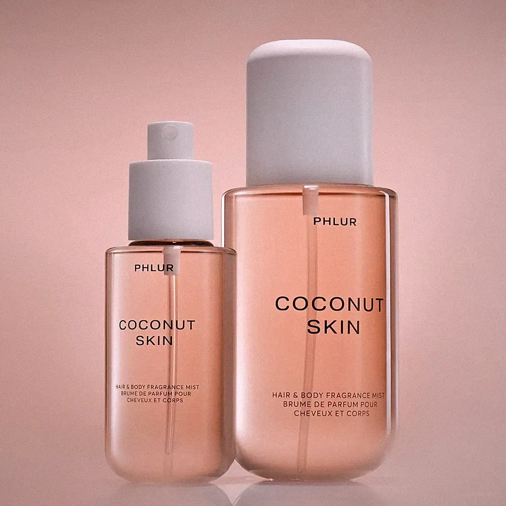 100% Authentic PHLUR Coconut Skin Body Hair perfum spray Fragrance Mist,2sizes
