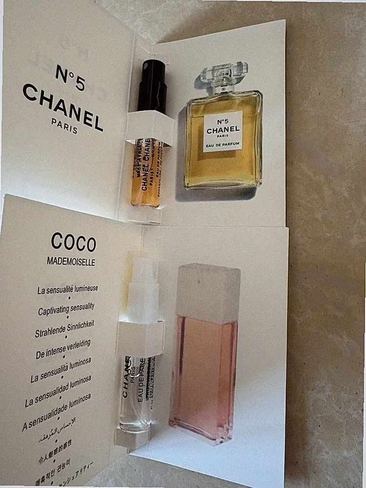 CHANEL N°5 Coco Eau De Parfum Sample Vial Spray 1.5ml/0.05oz - Authentic Perfume