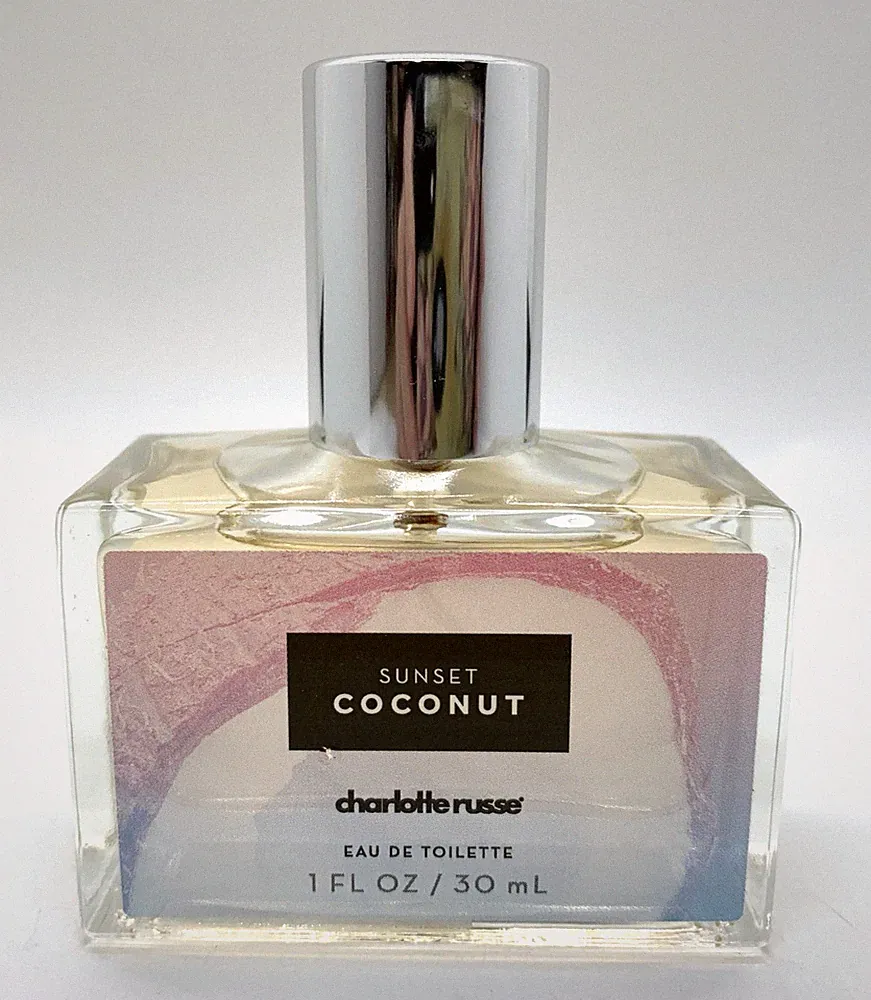 Charlotte Russe SUNSET COCONUT Eau De Toilette Spray EDT Perfume 1 oz NEW *RARE*