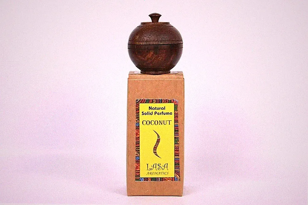 Lasa Solid Perfume Natural & Pure Body Perfume Unisex Perfume Coconut