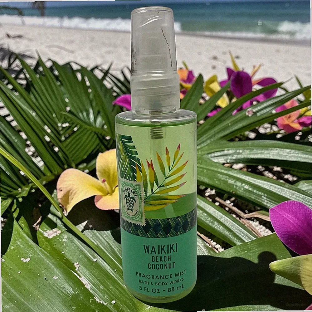 NEW Bath & Body Works Waikiki Beach Coconut Spray Fragrance Mist 3oz Travel Mini