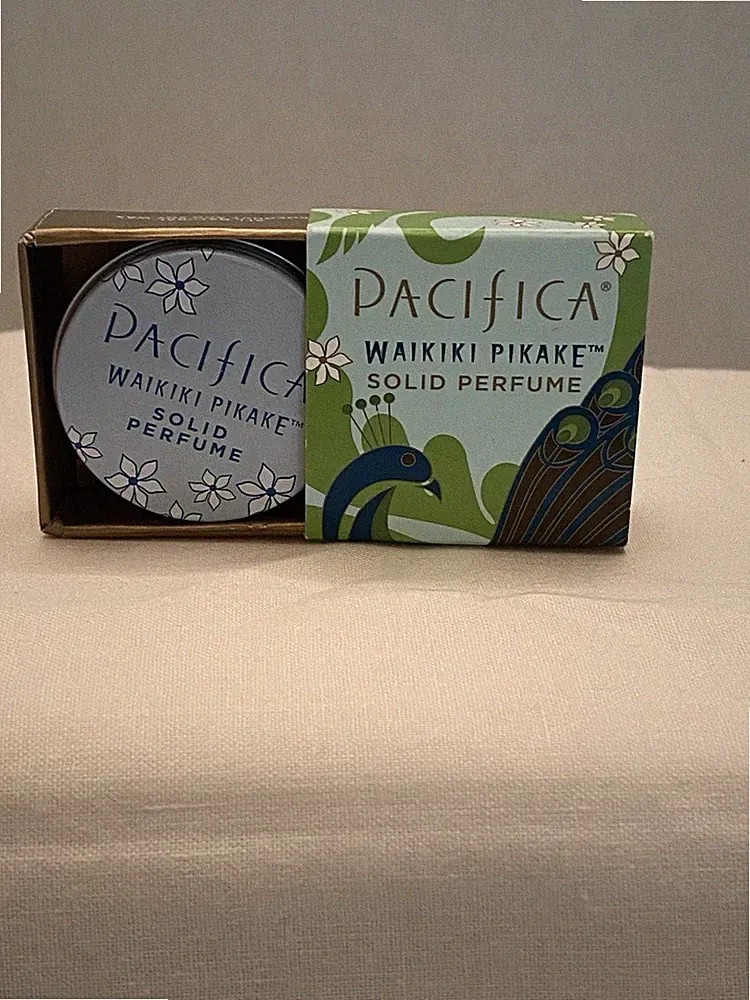 Pacifica Waikiki Pikake Solid Vegan Perfume Coconut & Soy Wax .33oz NEW!