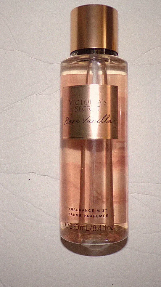 VICTORIA SECRET BARE VANILLA Vanilla Apple Blossom mist 8.4 Design bag 999b